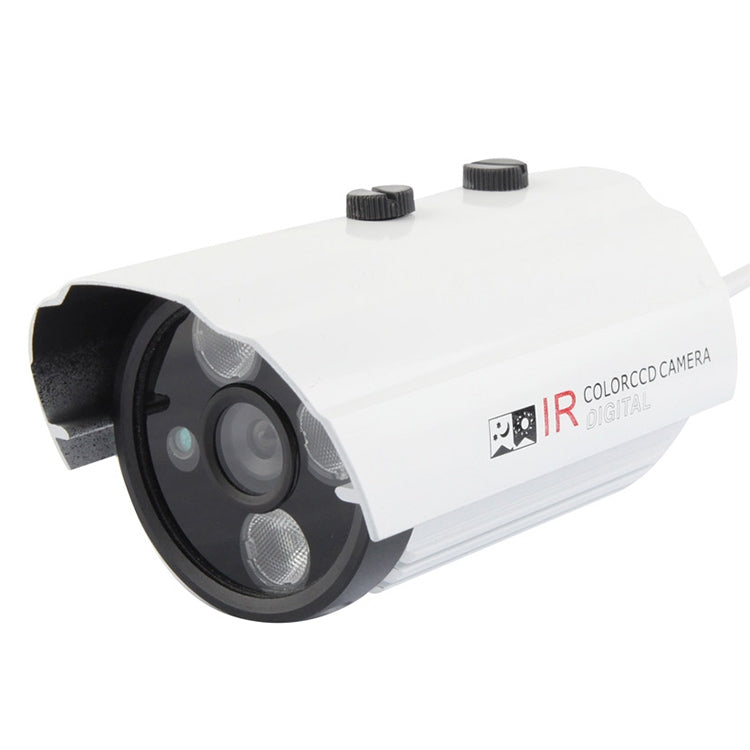 CMOS 420TVL 6mm Lens Metal Material Array LED Color Infrared Camera with 3 LED, IR Distance: 20m, CMOS 103060 3LED CMOS 420TVL 6mm Lens Metal Material Array LED Color Infrared Camera with 3 LED, IR Distance: 20m, CMOS 103060 3LED